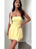 Women's 2025 European & American Summer Strapless Bandeau Dress - Sexy Off-the-Shoulder, Ruffled, Layered Flowy Design