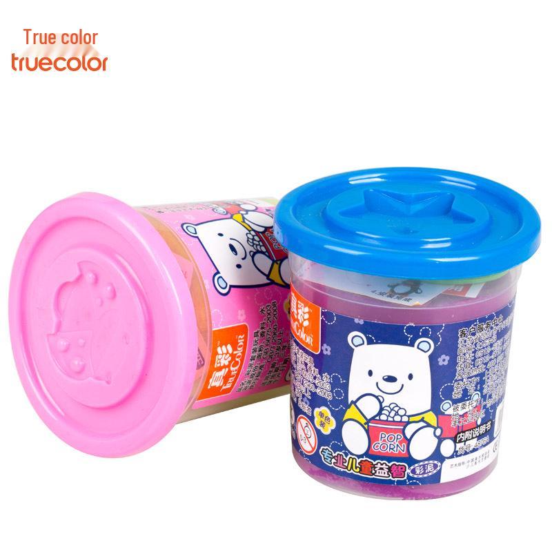 

True Color 4876A Safe Single Color Clay Play-Doh Set for Kids and Students 4876A
