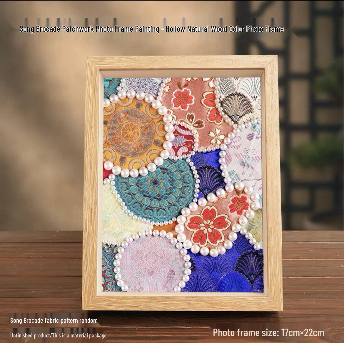 Xianci Song Brocade Pearl Painting DIY Kit: Handmade Team Gift & Decorative Art.