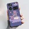 Cute Case For ZTE Nubia Z60 Ultra 5G Capa Fundas Printing Shells Protective Back Cover Soft Silicone Cartoon Black Casing Coque