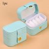 Mini Jewelry Storage Box, with A Button Flip Decoration Storage Box, Simple Ring Necklace Earrings Storage Box, Display Gift Box