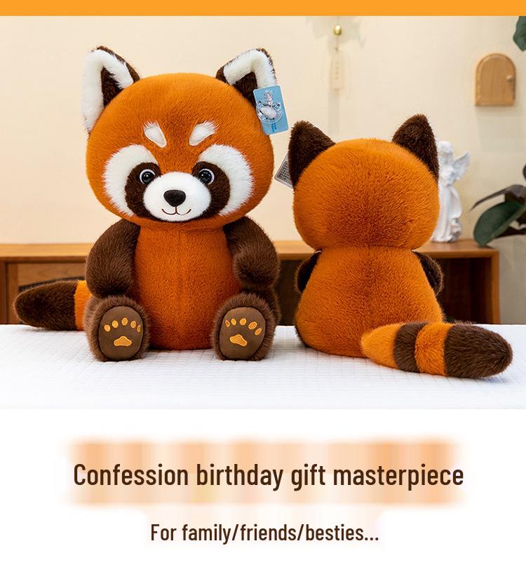 Adorable Raccoon & Panda Plush Toys - Perfect Holiday Gifts for Kids