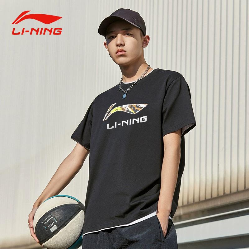 Li Ning Kurzarm-T-Shirts Herren AHST985
