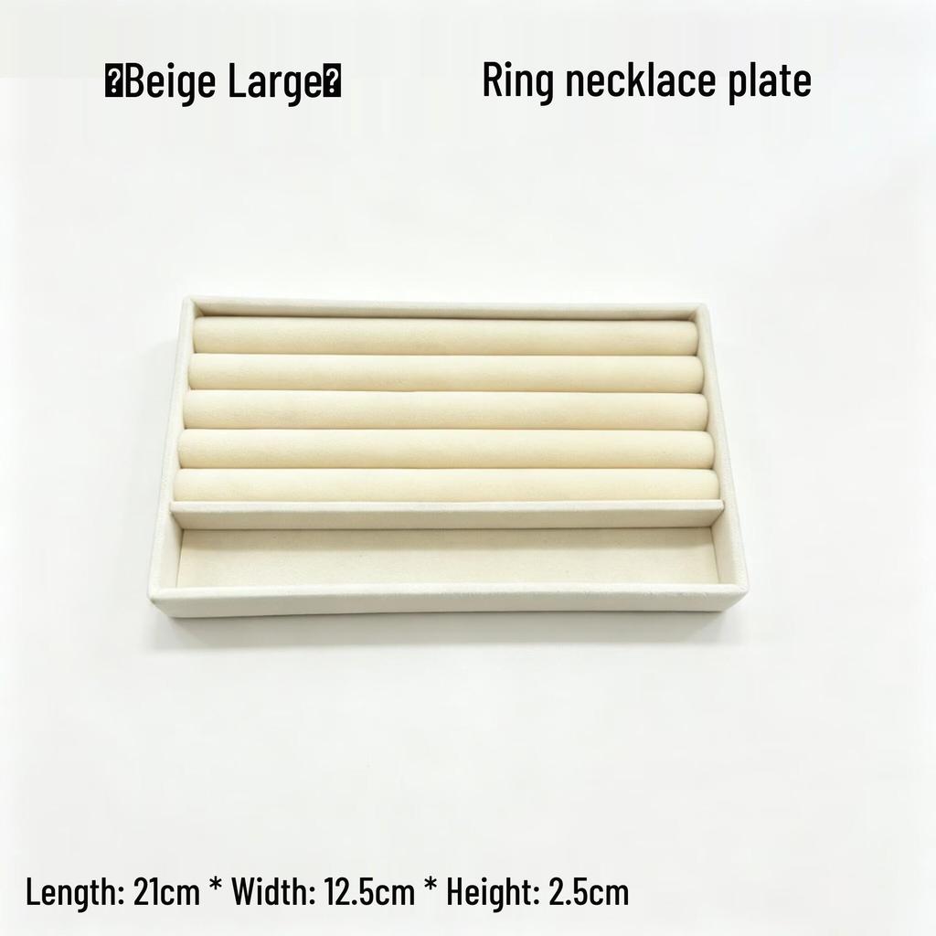 Multi-Functional Jewelry Storage Box & Display Tray for Accessories