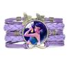 Butterfly Bracelet Rumi Zoey Mira Multi-layer Gem Bracelet Cartoon Pattern