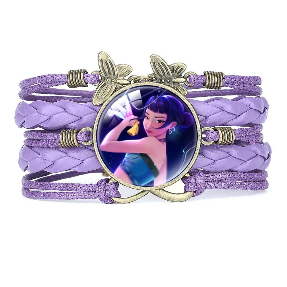 Butterfly Bracelet Rumi Zoey Mira Multi-layer Gem Bracelet Cartoon Pattern