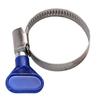 10 Pieces Hose Clamps Stainless Steel Hose Clamps Non-slip Grooves Smooth Rounded Edges Tight Seal User-friendly Design