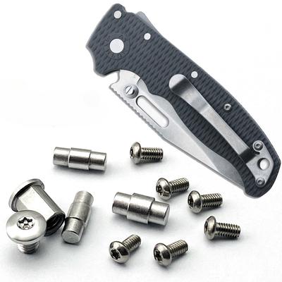 1 Satz Messerschrauben Titanlegierungsschrauben Für Demk AD20.5 Klapptaschenmesser DIY Zubehör Reparaturteile