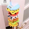 5pcs/Set Door Stopper Doorknob Wall Protection Children Door Stopper Holder Shockproof Door Crash Pad Children Finger Protecter