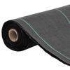 VidaXL Black Weed Control Membrane 1.5x25 M PP, Weed Barrier Fabric, Weed Control Membrane 4005152