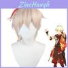 Kazuha Wig 45cm Luxurious Synthetic Hair Designed For Genshin Impact Fans And Events