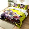 Cyberpunk Edgerunners 3pc Duvet Cover Set Simple Modern Bedding Set Wrinkle Resistant Soft Fabric All Season Use a perfect gift