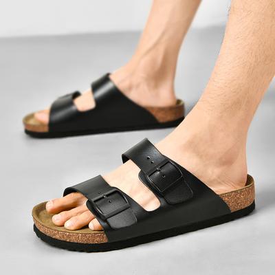 2024 Sommer Zuhause Rutschfeste Hausschuhe Bad Strand Schuhe Marke Flip Flops Herren Outdoor Flache Sandalen Mann Zuhause Indoor Pantoletten Atmungsaktiv
