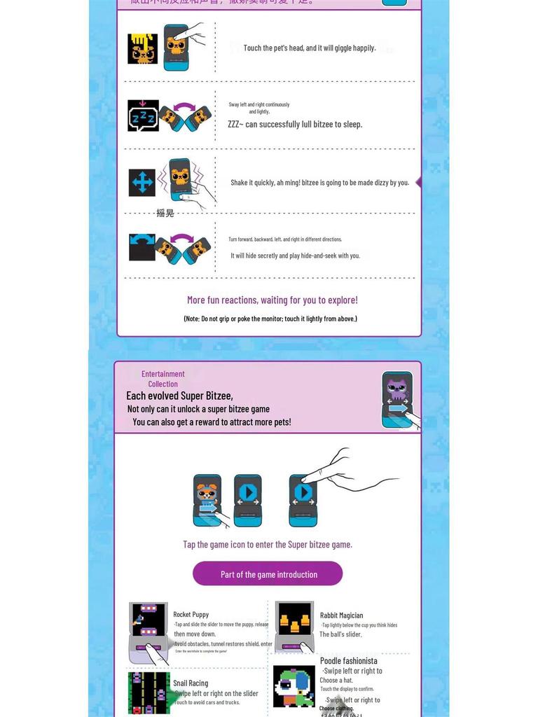 BiTZEE: Second Gen Magical Electronic Pet Toy & Interactive Game Machine.