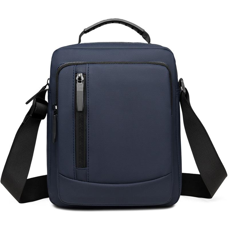 New Men's Casual Messenger Bag Simple Fashion Trend Handbag Business Bag Men's Bag Shoulder Bag
