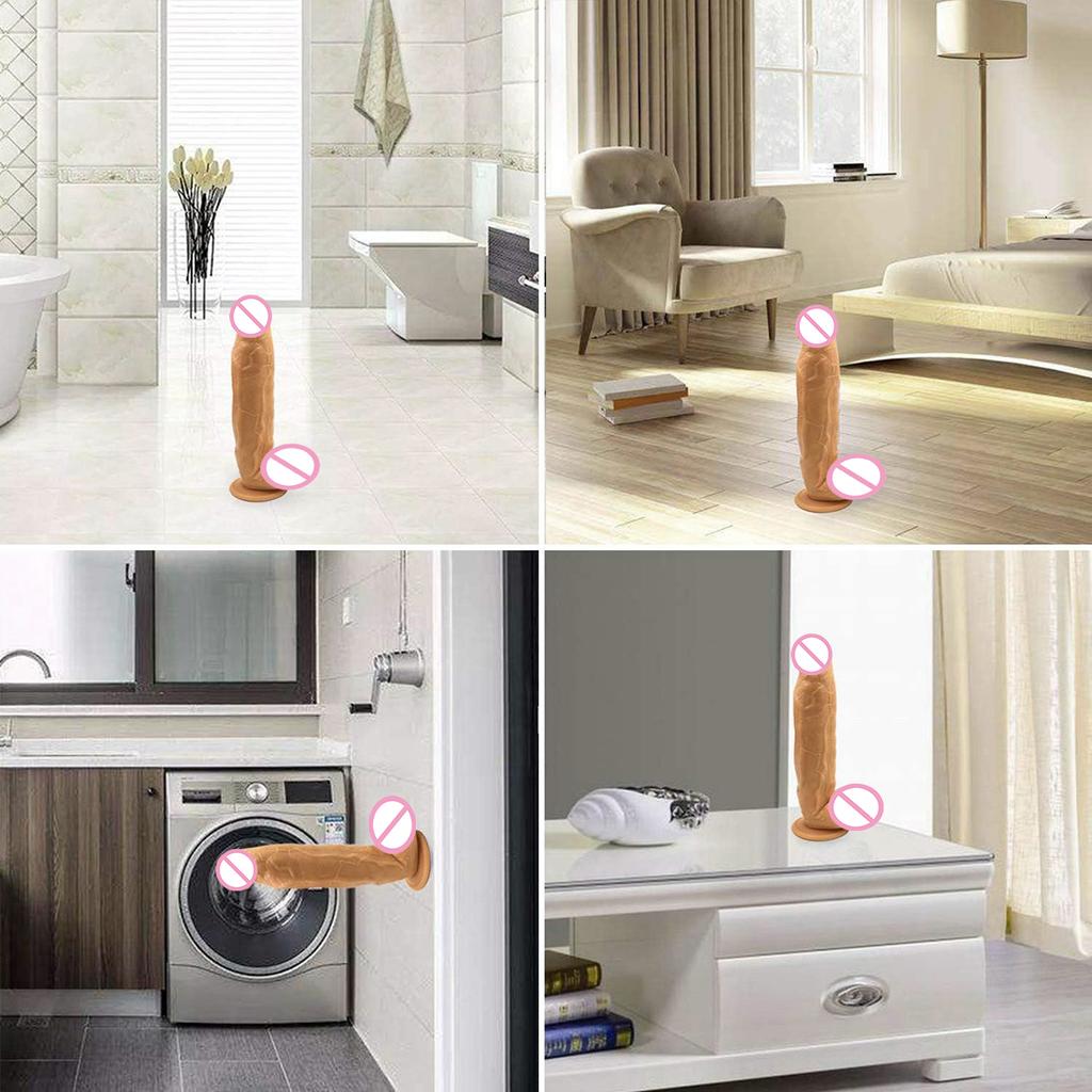 Sex Toys Realistic Dildo G Spot Clitoral Orgasm Stimulator Soft Silicone Anal Dildo Strong Suction Cup Women Masturbator Sex Toy