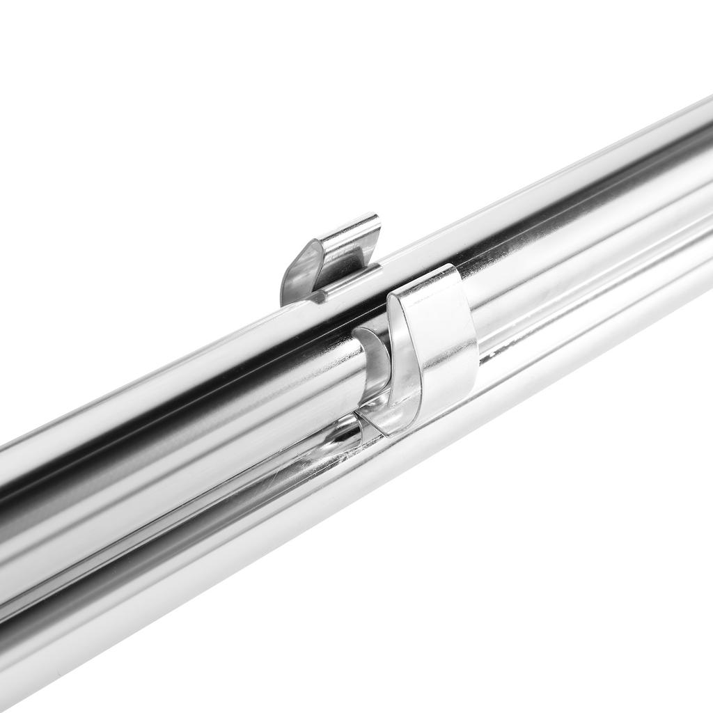 Metal Garment Rack with Lockable Wheels Adjustable Rolling Garment Rack Portable Wardrobe Sturdy Coat Rack for Hanging Clothes