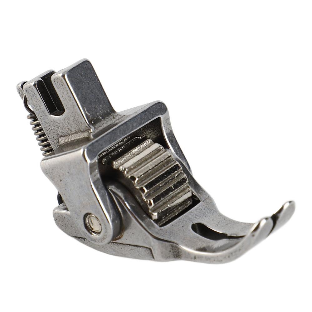 Steel Wheel Sewing Machine Foot Snap-On Roller Presser Foot  Multiple Layers