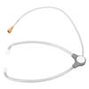 Stéthoscope transparent avec oreillette à double tête amortissante pour la détection du son