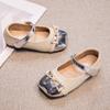 Girls Princess Shoes with Bow-knot Children Leather Shoes for Party Wedding Soft Sole Fashion Kids Performance Shoes Sweet