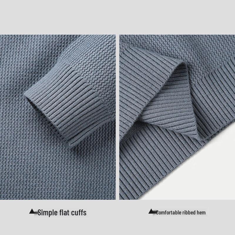 HLA Men's Faux Two-Piece Knit Sweater