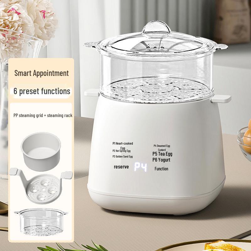 

Multi-Function Egg Cooker with Timer - European, British, US Standard, 110V EU version