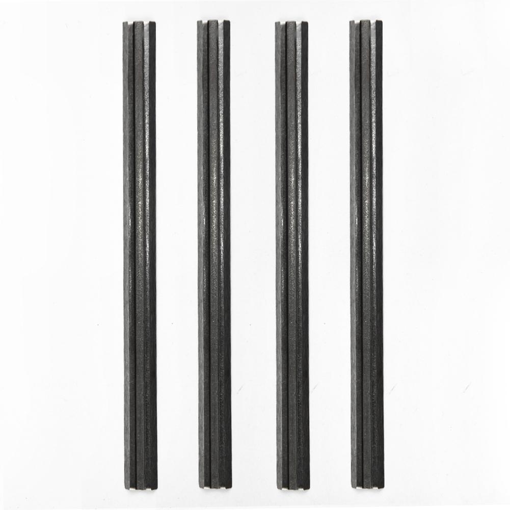 4pcs Planer Blade 82x5.5x1mm Carbon For Woodworking