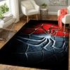 1Pc Spiderman Web Icon Rug, Office Carpet Indoor Outdoor Doormat, Non-Slip Soft, Living Room, Christmas Halloween Gift. M928282
