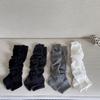 Autumn Winter Leg Warmers Solid Color Knitted Loose Long Socks Leg Covers JK Lolita Girls Leg Warmer Women Knitted Foot Cover