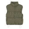 New fashion cotton vest female slim large size autumn and winter vest loose vest vest vest hooded