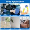 10 Pack Wax Applicator Pads, Microfiber Applicator Pad With Finger Pocket, Foam Car Wax Applicator Pad For Car Cleaning And Polishing (Blue)