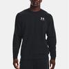 Under Armour Solid Color Logo Print Crew Neck Sweatshirt Men Tops Black 1374250-001