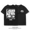 Fashion Jojo Bizarre Adventure Short Sleeve T-shirt Vaporwave Aesthetic Jotaro T-Shirt Harajuku Y2k Tee Oversized Men Women Tops