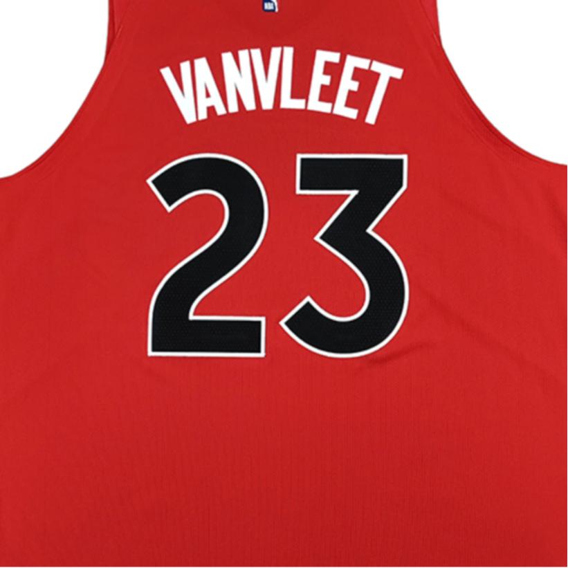Nike X NBA Toronto Raptors Fred VanVleet Player Edition Pullover Sports Comfortable Casual Versatile Logo Basketball Jersey Unisex Jersey CN6341-657