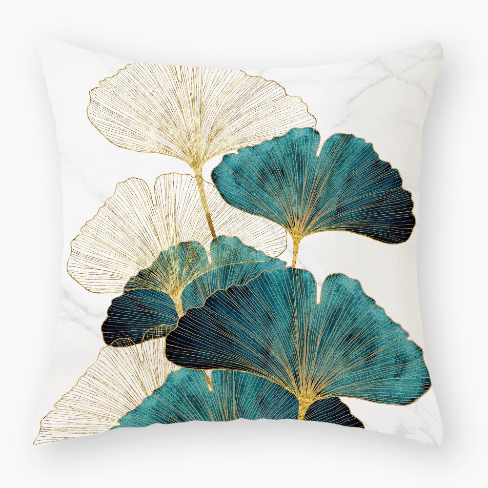 Floral Pillowcases Office Cushions Home Bedroom Sofa Decoration Pillows Nap Cushions