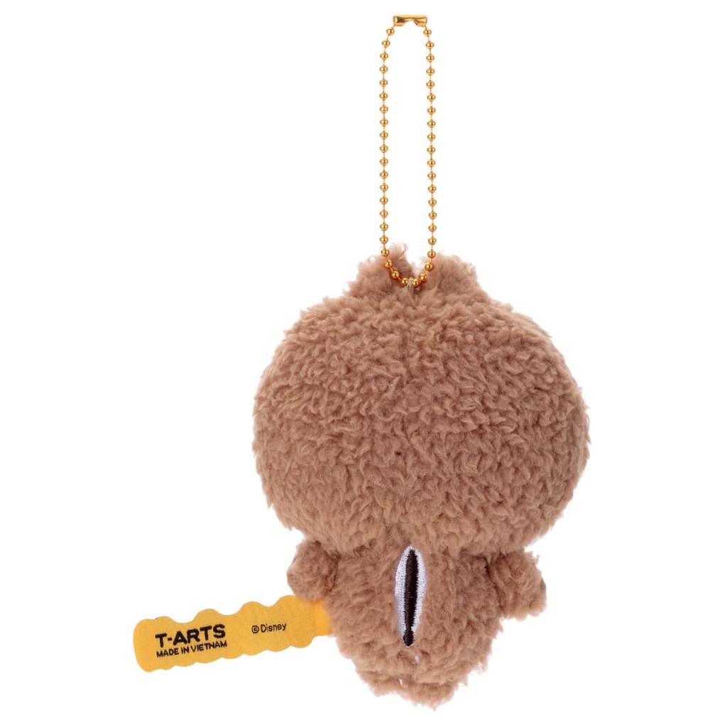 Disney Character YULULUN Ball Chain Mascot Chip Plush Toy, Approximately 12cm Tall