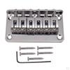 Bass Bridge Black Saddles 78 Mm With 5 Screws & 1 Wrench