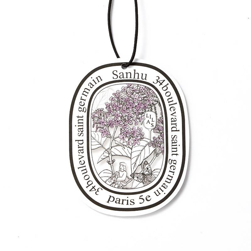 Car Aromatreatment Pendant Car Perfume Car Perfume Car Ladies Light Fragrance High-grade Hanging Fragrance