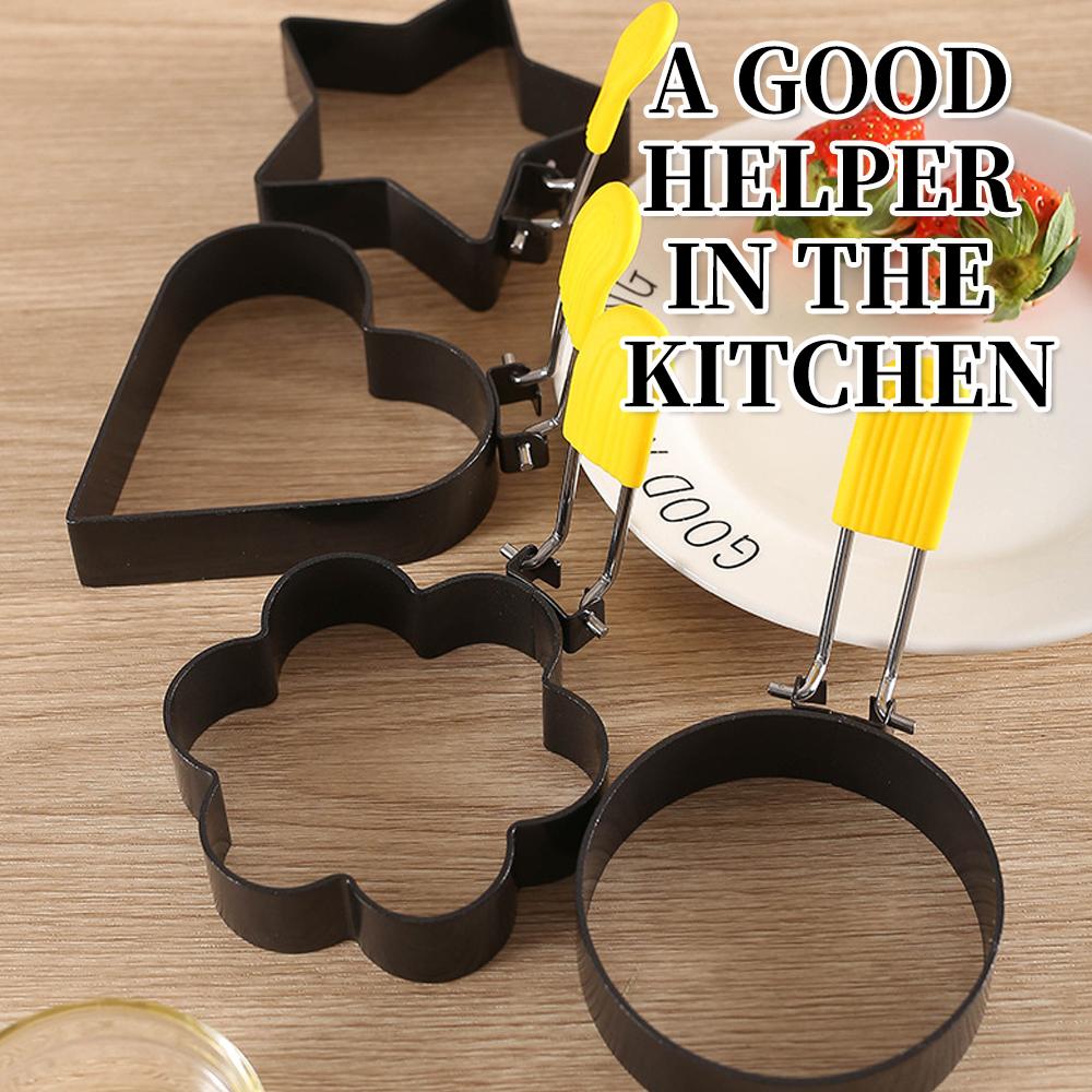 1PC Funny Omelette Egg Frying Mold Non-stick Pancake Cooking Moulds Fried Egg Kitchen Tool Egg Fryer Kitchen Accessories