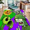Vibrant Battle Zombies Office Rug Chair Mat, Game Carpet, Suitable for Front Door, Bedroom, Living Room, Desk, Holiday Gift