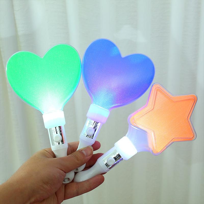 Kpop Lightsticks Fluorescent Bright Sticks Glow Stick Idol Concert Bar Stage Props Birthday Wedding Supplies