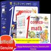 Bandes Dessinées d'une Minute Style Douyin: Mathématiques, Physique, Chimie - Ensemble de 6 volumes pour les sciences et les compétences de réflexion des enfants.