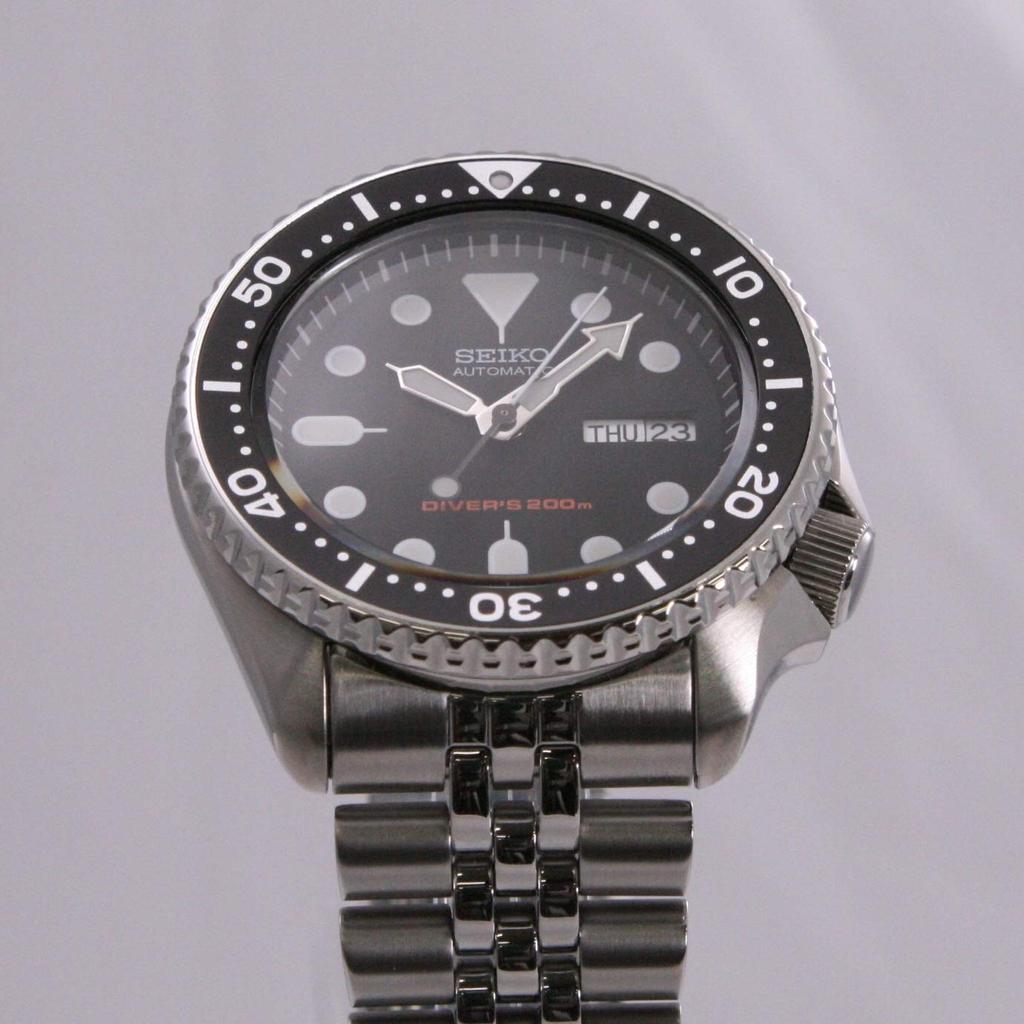 SEIKO Black Boy Watch Men's SKX007K2