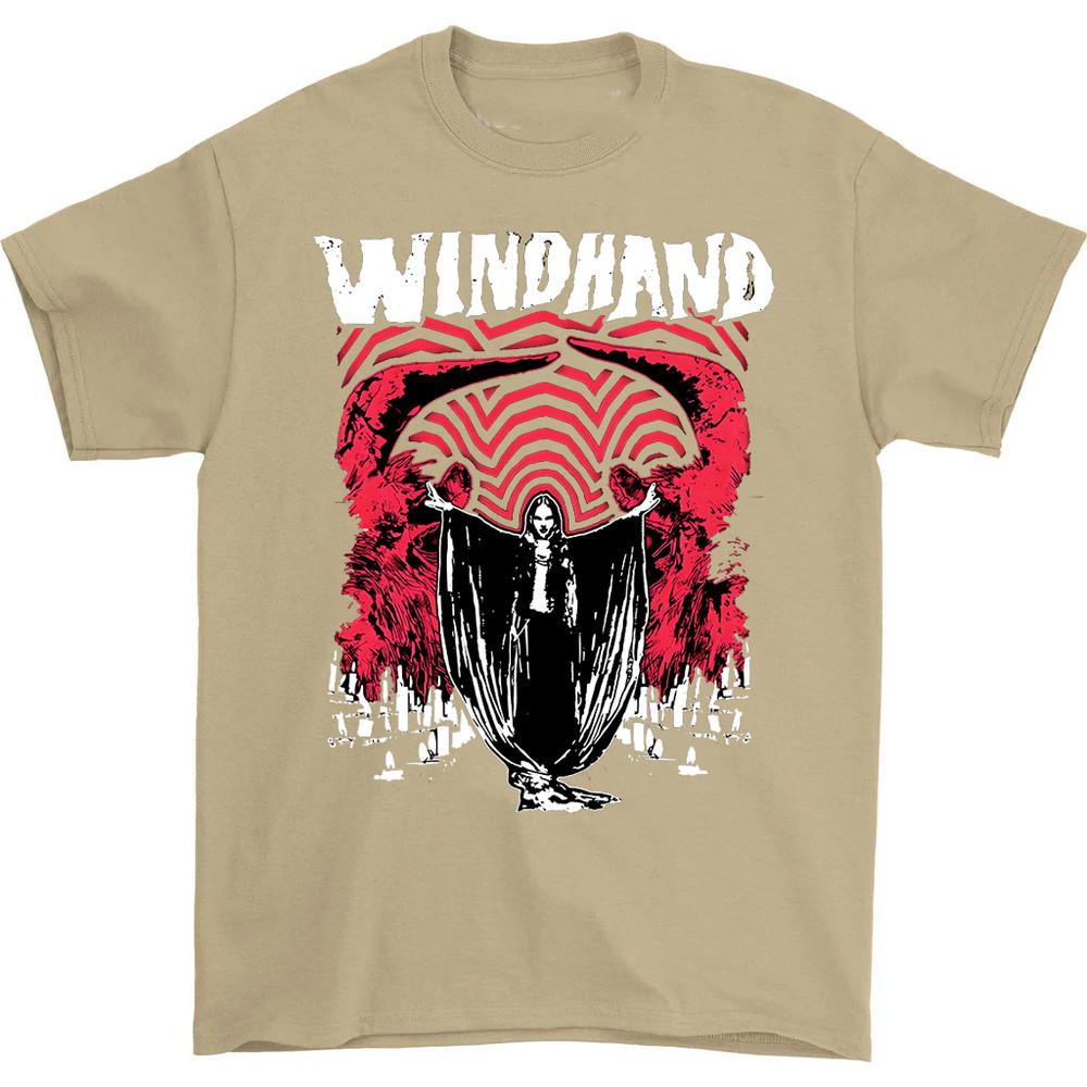 WINDHAND Unisex Collection Full Size S to 5XL Sand T-shirt BM1616 Unisex T-Shirt XXL