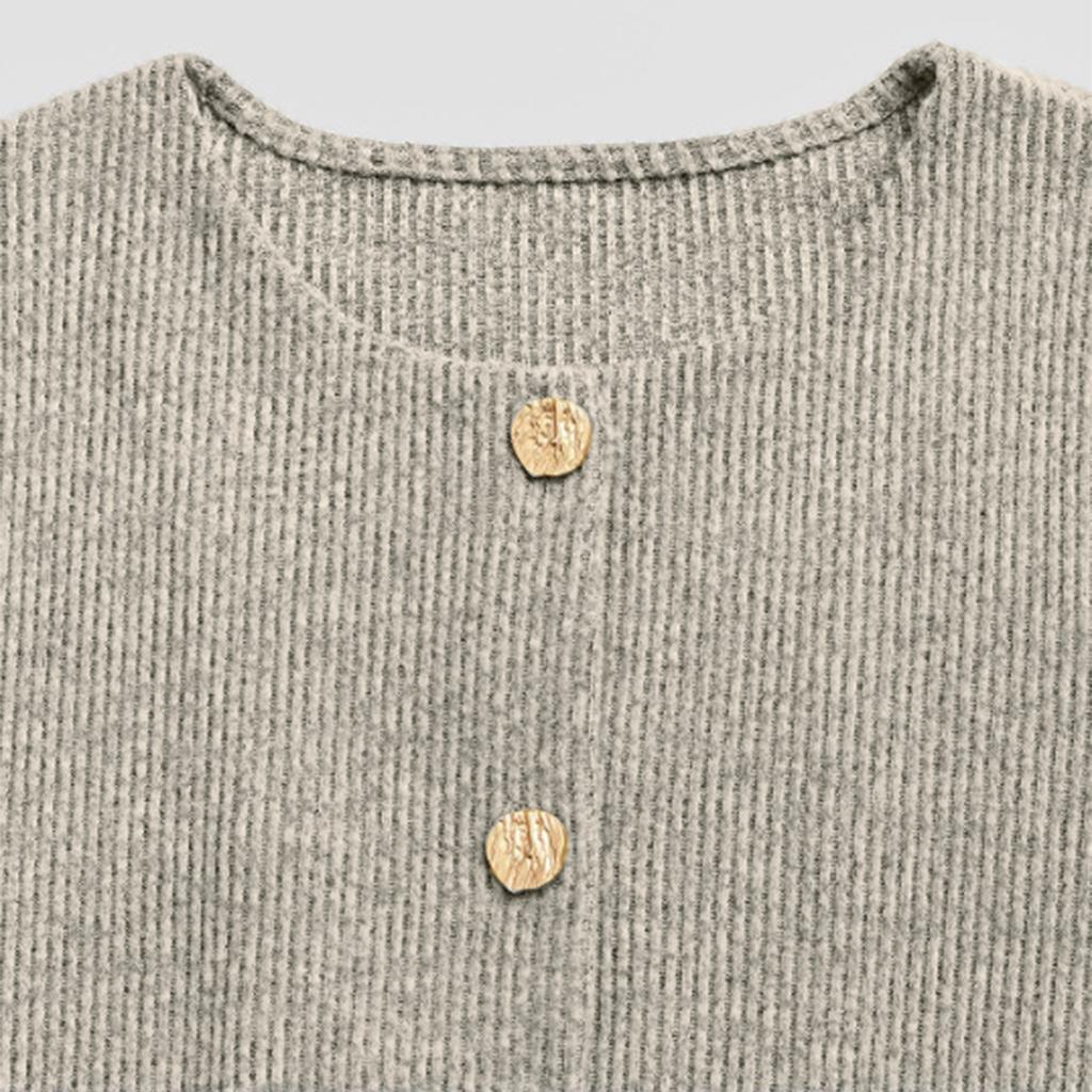 Elegantes, modisches Damen-Langarmtop für Alltag und Freizeit