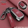 For Audi 8V2026New Zinc Alloy Car Remote Key Case Cover Shell for Audi A1 A3 A4 8P 8L 8V A5 B6 B7 A6 A7 C5 C6 Q3 Q5 Q7 4F S3 S4 S6 Rs3 Tt