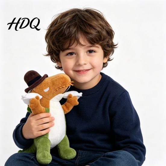 Cartoon Plush Doll Circus Animal Toy Soft Stuffed Clown for Kids Kids Toy Cute Character Plushie Gift Game Lovers Adults Washable