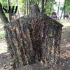 Camouflage Jacket Hunting Clothes 3D Maple Leaf Sniper Coat Clothing Jacket Bionic for Shooting Hooded