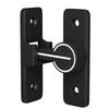 Luminous Barn Door Latch Heavy Duty Barn Door Lock 90 Degree Sliding Safety Door Bolt Latch Lock Zinc Alloy Bathroom Door Lock