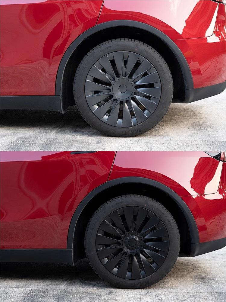 Tesla Model Y 19" Full Edge Wheel Covers - Steel Wheel Upgrade